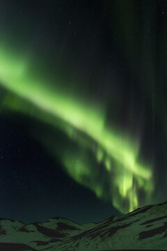 Northern Lights (Aurora borealis), near M&yacute;vatn, Nor&eth;urland Eystra, Northern Iceland, Iceland