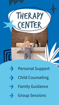 Doodle Mental Stories / Photo Panels and Handwritten Service Lists for Counseling Centers and Clinic Promos / Vertical / Part 08