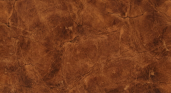 Distressed brown leather texture background