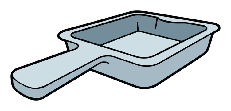 Hospital bedpan patient care equipment flat vector i.... Generative AI