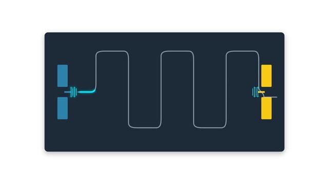 Quantum Bus Superconducting Resonator Meandering Transmission Line Qubit Entanglement Circuit