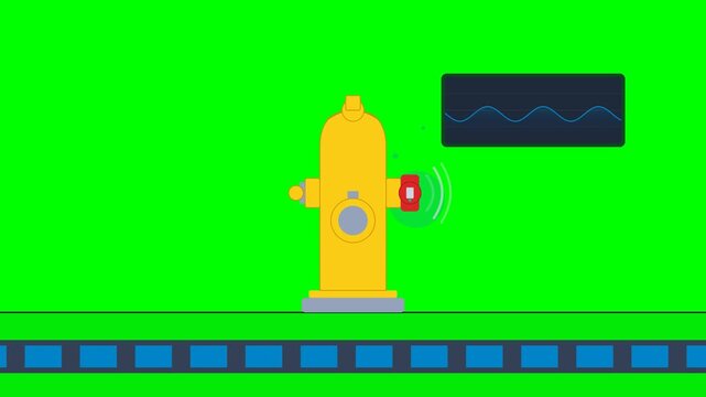 Smart Fire Hydrant Wireless Pressure Monitoring System and Iot Flow Sensor Infrastructure