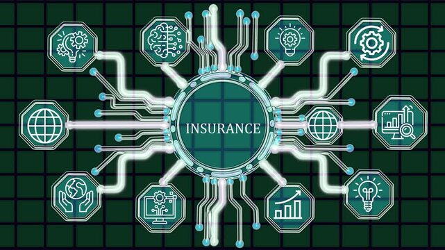 Comprehensive Insurance Risk Assessment and Policy Management Framework with AI-Powered Actuarial Analytics for Modern Enterprise Claims Processing and Underwriting Concept 4K video