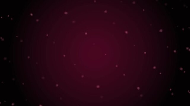 Elegant glowing red particle flow on deep maroon gradient transparent background smooth motion gra