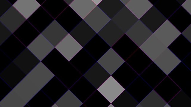 Abstract neon elegant red blue pink block motion background, dynamic geometric shapes overlay block 4k video...
