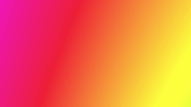 A vibrant gradient of pink, orange, and yellow creates a visually appealing abstract background. This smooth transition of warm colors evokes a sense of energy and dynamism.