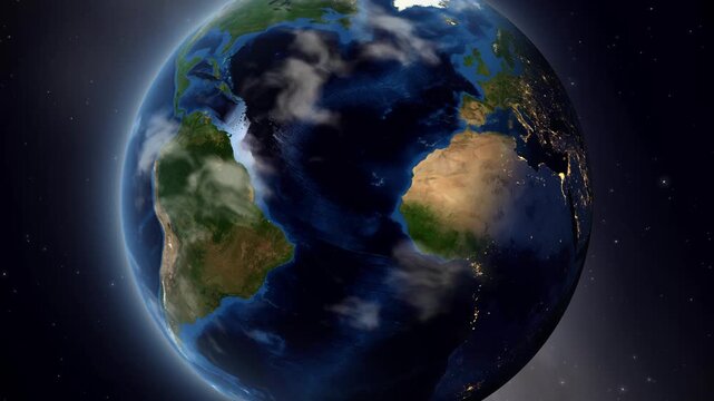 Earth Zoom In to Carupano Venezuela From Space