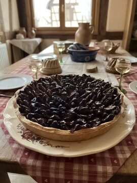 Tarte aux quetsches 
