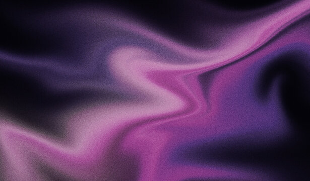 Purple abstract fluid texture with flowing waves, soft blur, and luminous magenta highlights creating dreamlike atmospheric background for design use