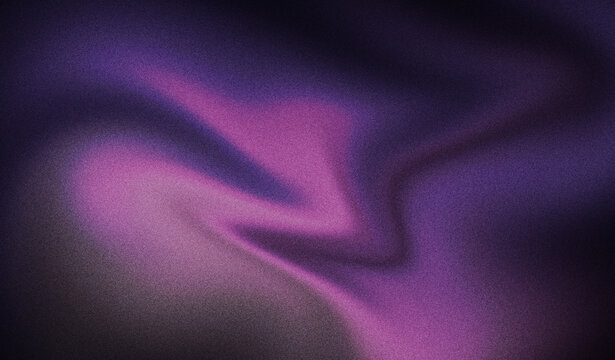 Abstract purple gradient with flowing magenta folds and soft texture creating mysterious atmospheric background for design, branding, presentation, wallpaper, or digital art projects