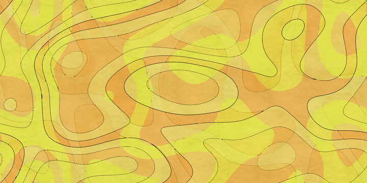 Colorful Loops in Abstract Design Background