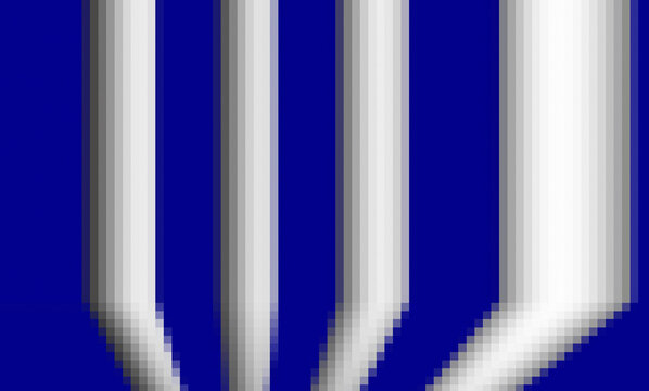 Abstract blue and white geometric stripe background, modern vertical lines pattern, minimalist gradient vector texture for design overlay