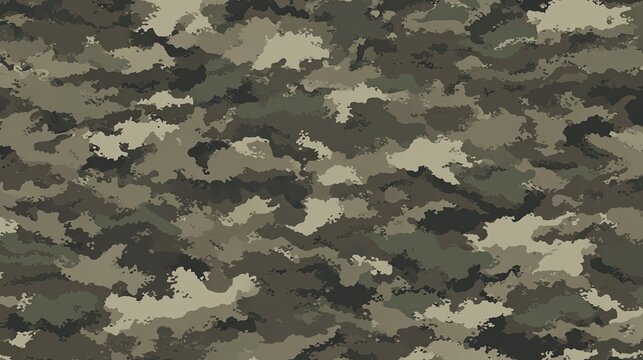 Stylish camouflage pattern in earthy tones.