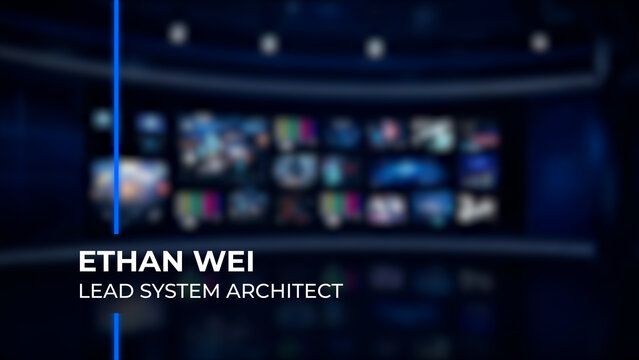 Futuristic Tech Lower Third Titles