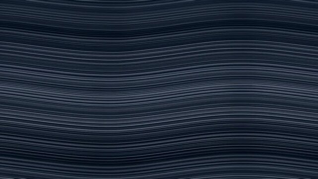 Dark blue-black lines undulate across a flowing abstract texture background. Website hero, technology presentation, and motion graphics composition.