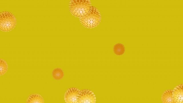 golden easter eggs on gold  background
