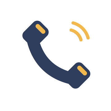 Hand Holding Telephone Vector
