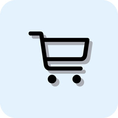 Shopping cart icon © Azizul