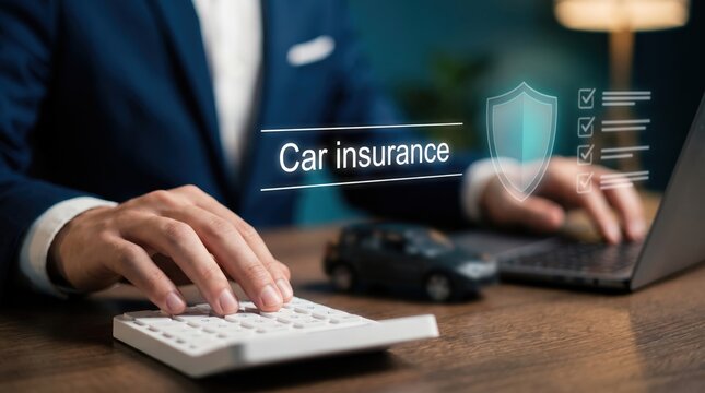 Insurance advisor compares car insurance quotes and coverage plans using digital tools for accurate premium calculation, vehicle protection, risk assessment, and smarter financial security decisions.