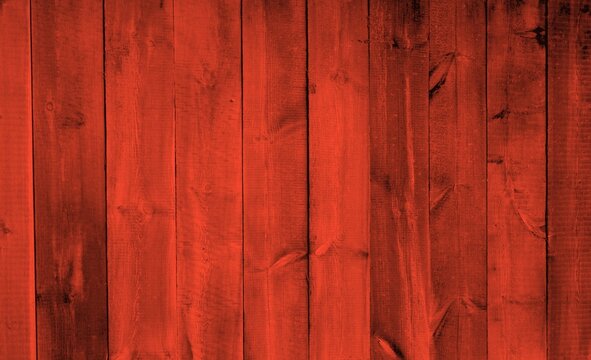 Rote nat&uuml;rliche Holzbretter als Hintergrund