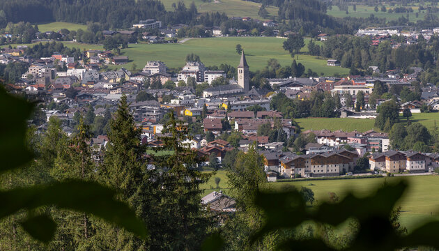 Saalfelden, Stadt, Pinzgau, Salzburg, Panorama, Idylliie.