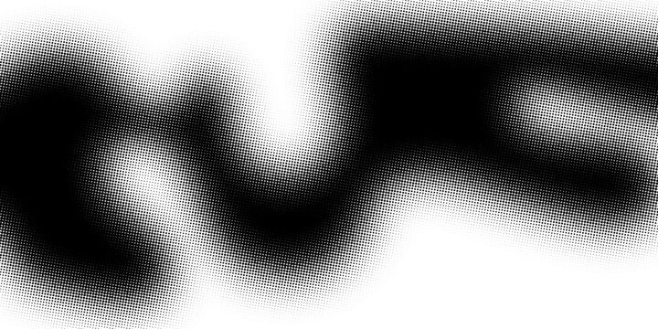 White Background for Modern Designs Vector Illustration. Vintage computer screen background with pixelated black and white dithering, bitmap texture, and 8-bit aesthetics. High-Quality Vector Halftone