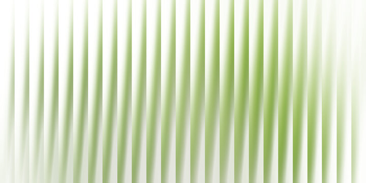 Vertical light green stripes with gradient shadows and black background edge