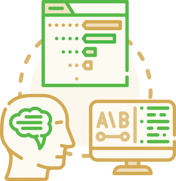 Review and set accurately concept. Refine adjust, update calibrate, modify estimate icon vector illustration