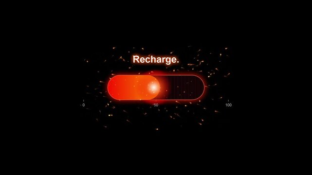 Abstract Quantum Energy Recharge Telemetry Loop Seamless Loop with ...
