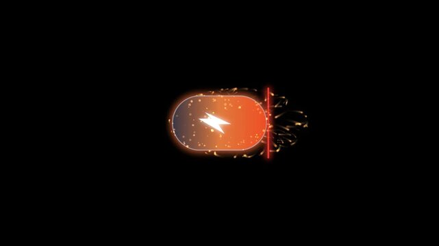 Abstract Quantum Surge Core Energy Flow Seamless Loop with #ff0055 ...