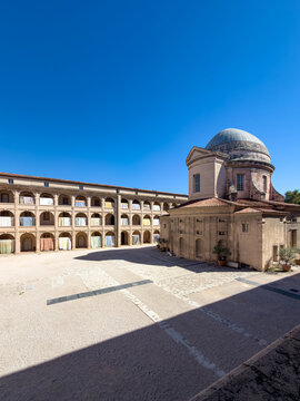 La Vieille Charit&eacute; is a former almshouse, now functioning as a museum and cultural centre, situated in  old Panier quarter of Marseille in the south of France. Here with Adrien Vescovi exhibition