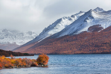 Fototapeta premium Autumn in mountains