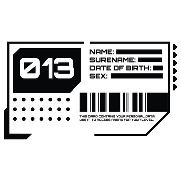Scifi Hud cyberpunk elements. Futuristic text box, border, frame. Sci-fi digital screen, hologram panel. High tech UI interface vector set, digital circle, graphic box, game