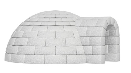 igloo, snow house, ice house, winter shelter, dome structure, arctic home, igloo PNG, snow house PNG, PNG © Tahir