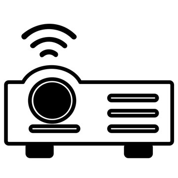office projector icon vector illustration