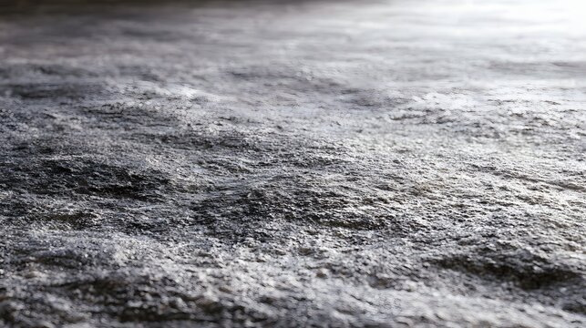 Close up of weathered stone surface with textured grain  subtle tonal variation  and soft natural lighting highlighting rugged details