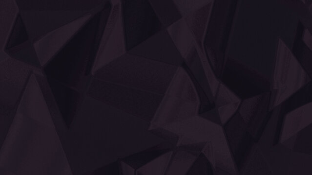 Dark purple geometric low poly abstract background