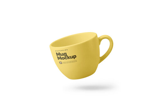 Coffee Mug Mockup Realistic Render for Branding and Commercial Use