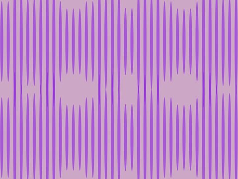 Seamless abstract pattern featuring vertical purple lines on a lavender background. Lines are evenly spaced and vary in thickness, creating a rhythmic, wave-like visual effect. The design is symmetric