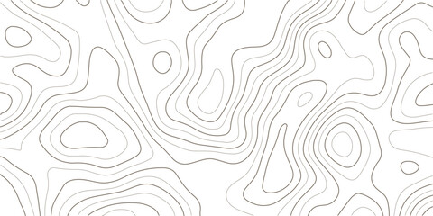 Scientific topographic map contour lines displaying geographic height and surface relief with geography © MD.HUZZATULLAHISLAM