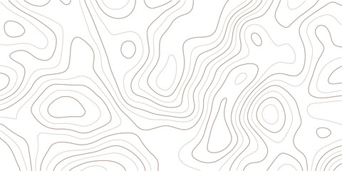 Topographic map contour lines symbolizing terrain elevation in a minimalist layout with geography © MD.HUZZATULLAHISLAM