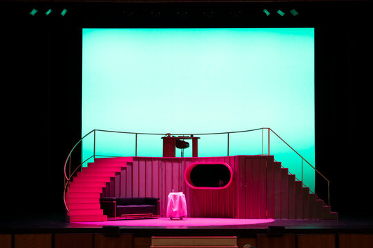theatrical stage, Mallorca, Balearic Islands, Spain