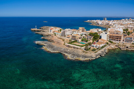 Colonia de Sant Jordi, Ses Salines, Mallorca, Balearic Islands, Spain