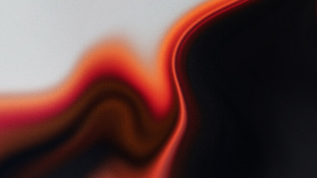 Abstract liquify background featuring a fiery red orange fluid wave with grain frosted particle texture, perfect for premium modern luxury futuristic graphic designs.