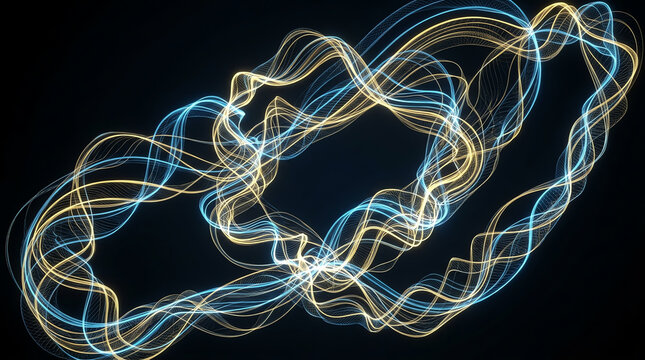 Intricate visualization of dna structure genetic code and molecular biology concepts