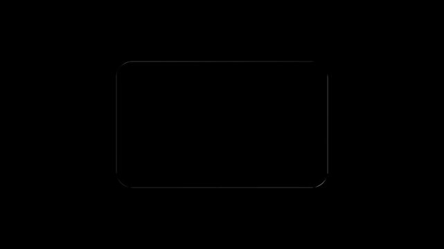 Emergency light a strobe effect (bright flashing light on a black background, random timing, horror strobe flash effect animation. emergency siren light video concept