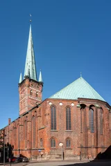 Lübeck, Germany. St. Peter's Church (German: St. Petri) on a summer day. © foto-select