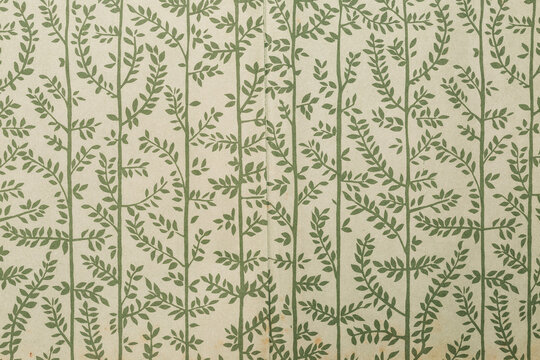 Vintage leaves pattern wallpaper background