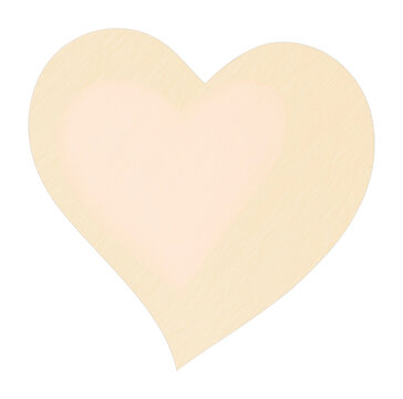 PNG Beige heart shape ripped paper racket sports ping pong paddle.