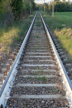 railway in the countryside